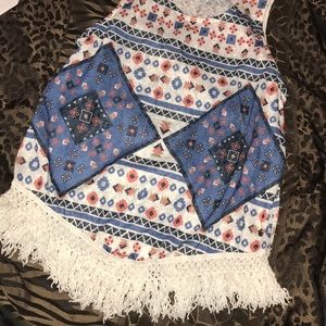 Wrangler Aztec Fringe